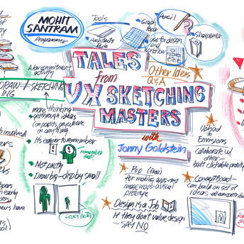 UX Sketchcamp - Tales of UX Sketch Masters - Goldstein