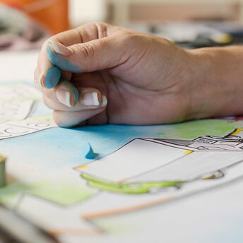 Graphic recording, detail