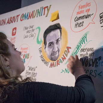 Visual Acuity Paula Fagerberg graphic recording visual notes